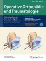 Operative Orthopädie und Traumatologie 5/2017
