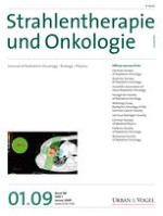 Strahlentherapie und Onkologie 1/2009