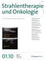 Strahlentherapie und Onkologie 1/2010