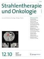Strahlentherapie und Onkologie 12/2010