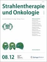 Strahlentherapie und Onkologie 8/2012