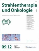 Strahlentherapie und Onkologie 9/2012