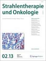 Strahlentherapie und Onkologie 2/2013