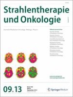 Strahlentherapie und Onkologie 9/2013