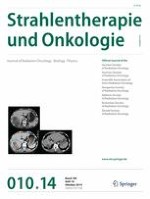 Strahlentherapie und Onkologie 10/2014