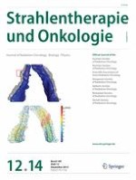 Strahlentherapie und Onkologie 12/2014