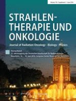 Strahlentherapie und Onkologie 1/2016