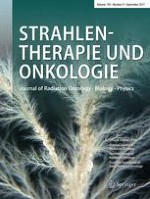 Strahlentherapie und Onkologie 9/2017