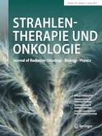 Strahlentherapie und Onkologie 1/2019