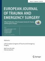 European Journal of Trauma and Emergency Surgery 2/2016