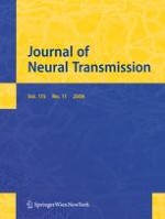 Journal of Neural Transmission 11/2008