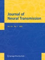 Journal of Neural Transmission 1/2009