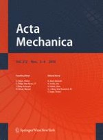 Acta Mechanica 3-4/2010