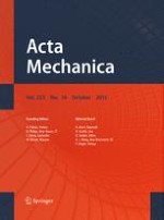 Acta Mechanica 10/2012