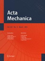 Acta Mechanica 3/2013