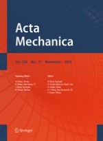 Acta Mechanica 11/2015