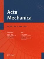 Acta Mechanica 6/2015