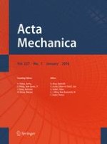 Acta Mechanica 1/2016