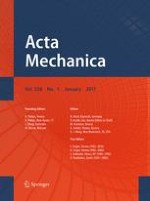 Acta Mechanica 1/2017