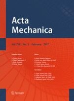 Acta Mechanica 2/2017