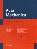 Acta Mechanica 3/2017