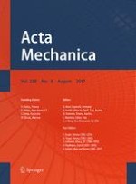 Acta Mechanica 8/2017