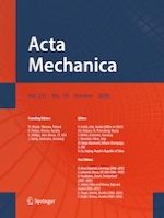 Acta Mechanica 10/2020