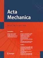 Acta Mechanica 6/2020