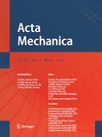 Acta Mechanica 3/2024