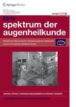 Spektrum der Augenheilkunde 5/2014