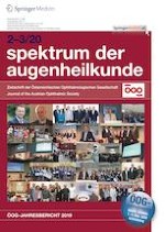 Spektrum der Augenheilkunde 2-3/2020