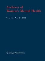 Archives of Women's Mental Health 2/2008