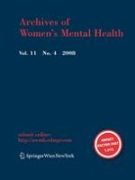 Archives of Women's Mental Health 4/2008