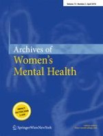 Archives of Women's Mental Health 2/2010