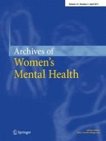 Archives of Women's Mental Health 2/2011