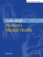 Archives of Women's Mental Health 1/2017