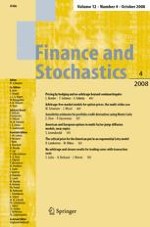 Finance and Stochastics 4/2008