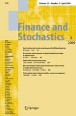 Finance and Stochastics 2/2009