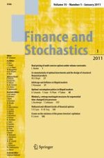 Finance and Stochastics 1/2011