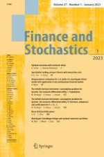Finance and Stochastics 1/2023