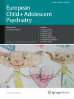 European Child & Adolescent Psychiatry 4/2010