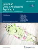 European Child & Adolescent Psychiatry 4/2012