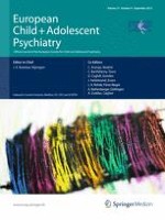 European Child & Adolescent Psychiatry 9/2012