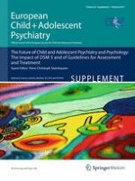 European Child & Adolescent Psychiatry 1/2013