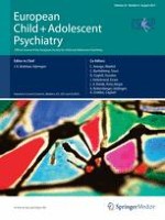 European Child & Adolescent Psychiatry 8/2013