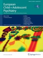 European Child & Adolescent Psychiatry 9/2013