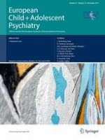 European Child & Adolescent Psychiatry 12/2014