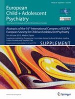 European Child & Adolescent Psychiatry 1/2015