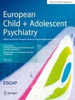 European Child & Adolescent Psychiatry 9/2017