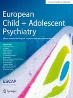 European Child & Adolescent Psychiatry 10/2018